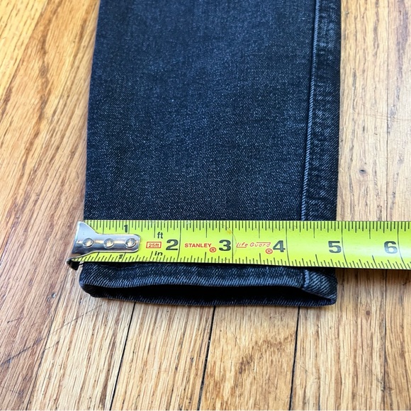 MOTHER Sz 26 The Swooner Exposed Snap Ankle Wrong Side Of The Tracks Black. - Picture 7 of 12